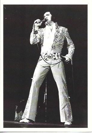 POSTAL A5759: Elvis Presley en el Tour 1972