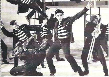 POSTAL A5768: Elvis Presley en Jailhouse Rock