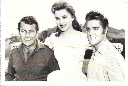 POSTAL A5772: Elvis Presley en Love Me Tender