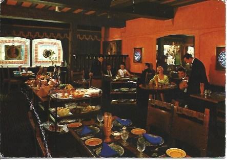 POSTAL A5799: Interior restaurante Gennard's de Londres