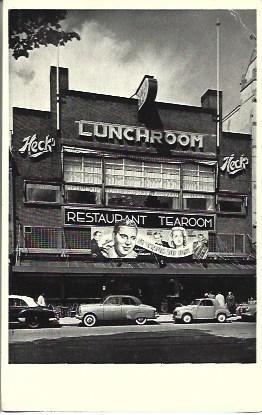 POSTAL A5804: Restaurante Lunchroom de Amsterdam