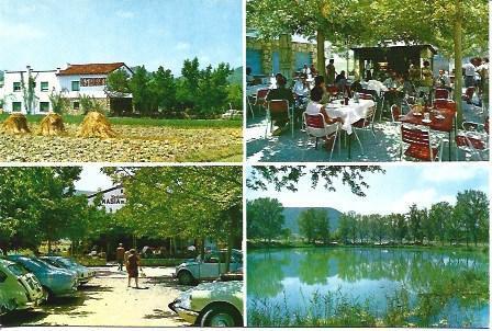 POSTAL A5812: Restaurante Masia del Lago en Banyoles, Girona