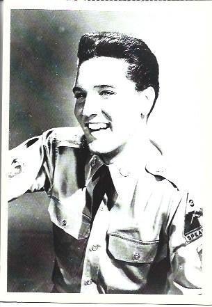 POSTAL A5755: Escena de G. I. Blues con Elvis Presley