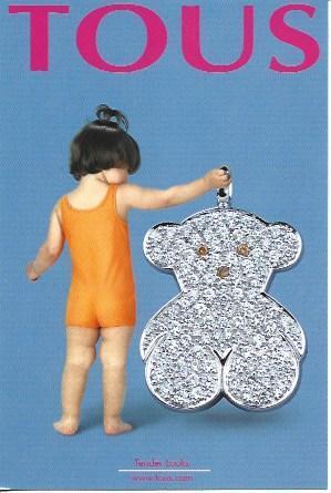 POSTAL A5695: Publicidad de  Colección Sweet Diamonds de Tous