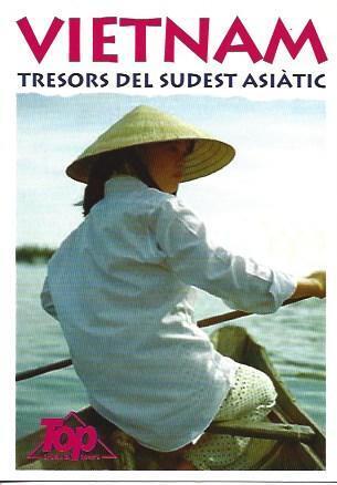 POSTAL A5707: Publicidad viaje a Vietnam