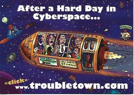 POSTAL A5679: Publicidad de Traveltown.com