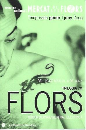 POSTAL A5682: Publicidad de Flors en Mercat de les Flors