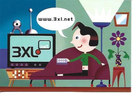 POSTAL A5683: Publicidad de 3xl.net