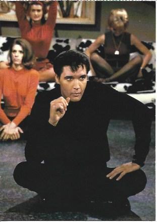 POSTAL A5747: Elvis Presley en Easy Corne
