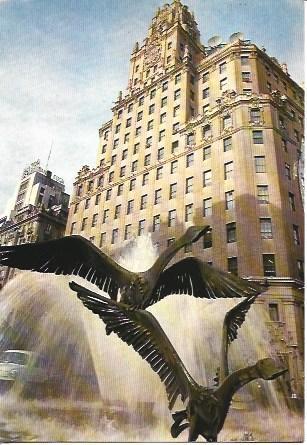 POSTAL A5732: Edificio de Telefonica en Madrid