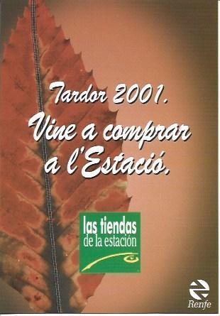 POSTAL A5714: Publicidad de Las tiendas de la Estacion de Girona