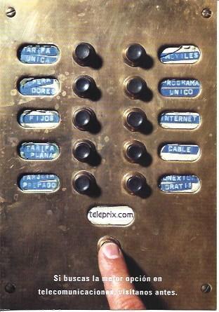 POSTAL A5722: Publicidad de Teleprix.com
