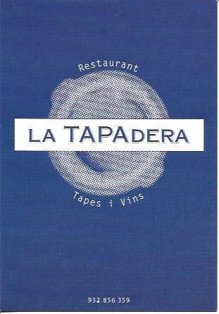 POSTAL A5844: Publicidad restaurante La Tapadera en Barcelona