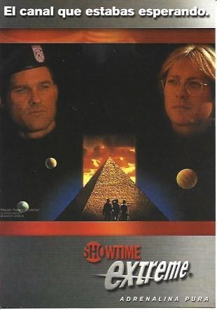 POSTAL A5937: Publicidad Showtime Extreme