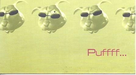 POSTAL A5939: Puff, publicidad de site-b.com
