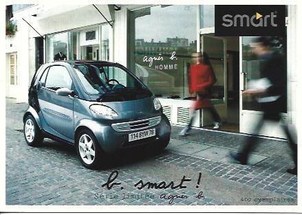 POSTAL A5949: Publicidad de Smart, Francia