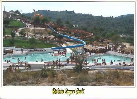 POSTAL A5867: Tobogan en Rioleon Superpark, Albinyana