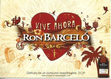 POSTAL A5879: Publicidad Ron Barcelo