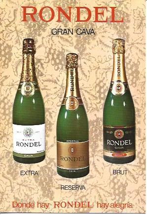 POSTAL A5880: Publicidad cava Rondel