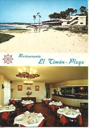 POSTAL A5847: Restaurante El Timon Playa de Vigo