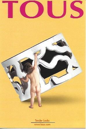 POSTAL A5848: Publicidad Tous. Coleccion Kaos