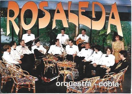 POSTAL A5888: Orquesta Rosaleda