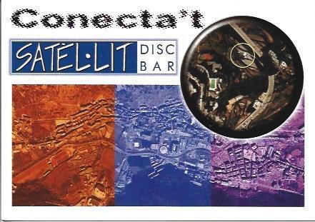 POSTAL A5914: Disco Bar Satelit en Andorra