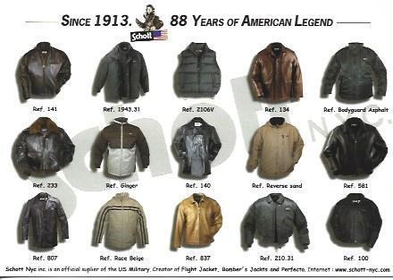 POSTAL A5919: Publicidad de Schott American Legend
