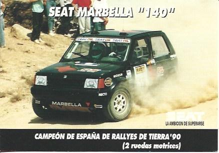 POSTAL A5926: Seat Marbella 140
