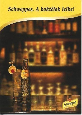 POSTAL A5920: Publicidad de Schweppes 