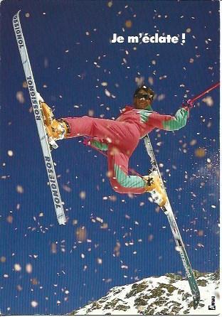 POSTAL A5890: Publicidad de Rossignol