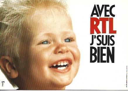 POSTAL A5894: Publicidad Radio de France
