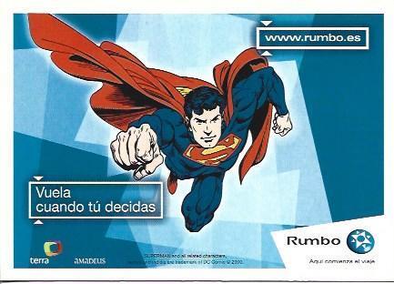 POSTAL A5895: Publicidad de Rumbo.es