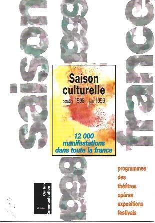 POSTAL A5899: Saison Culturelle