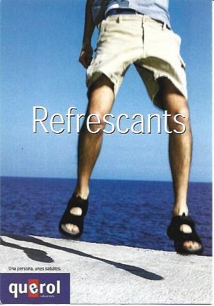 POSTAL A5429: Publicidad Querol. Refrescants