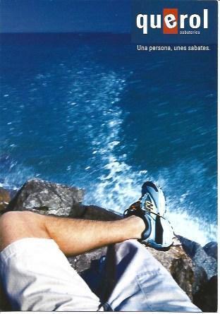 POSTAL A5431: Publicidad Zapaterias Querol