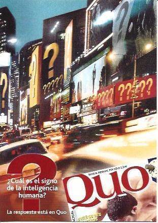 POSTAL A5439: Publicidad revista Quo