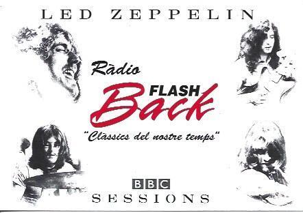 POSTAL A5443: Led Zeppelin en Radio Flashback