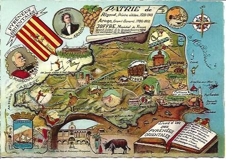POSTAL A5425: Pirineos Orientales