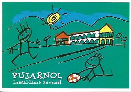 POSTAL A5416: Publicidad de Pujarnol en Pla de l'Estany. Girona