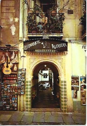 POSTAL A5474: Restaurante Alciceria de Granada