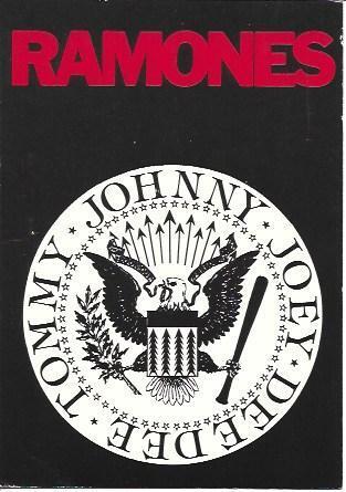 POSTAL A5452: Ramones. Eagle
