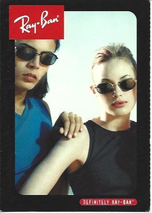 POSTAL A5457: Publicidad de Ray Ban