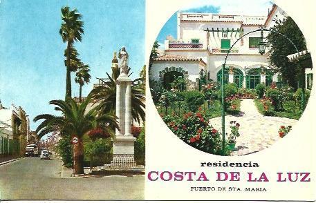 POSTAL A5469: Residencia Costa de la Luz en Puerto de Santa Maria