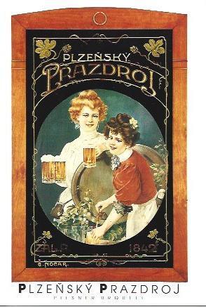 POSTAL A5346: Publicidad de Prazdroj