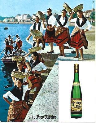 POSTAL A5322: Vino Pazo Ribeiro