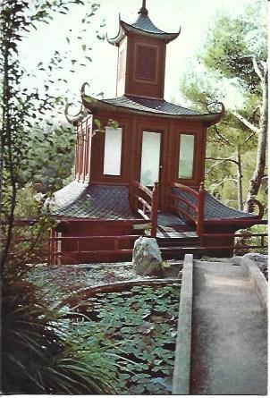 POSTAL A5326: Pagoda China de El Pedregan en Bellaterra