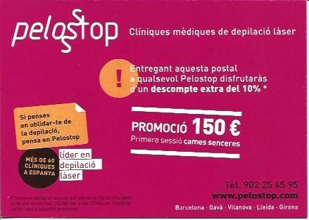 POSTAL A5328: Publicidad Pelostop