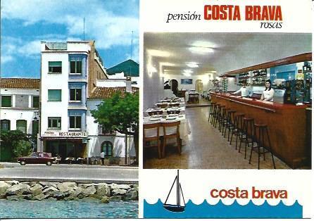 POSTAL A5331: Pension Costa Brava de Rosas