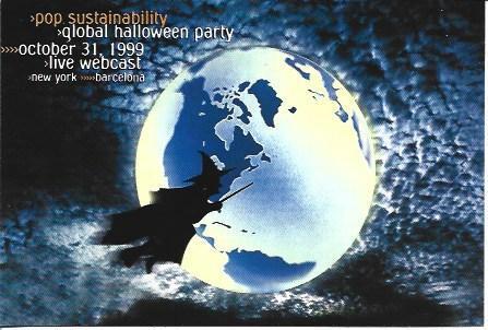 POSTAL A5362: Pop Sustomability Halloween Party en Barcelona